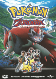 Pokemon Zoroark — Mistrz iluzji, okładka przednia