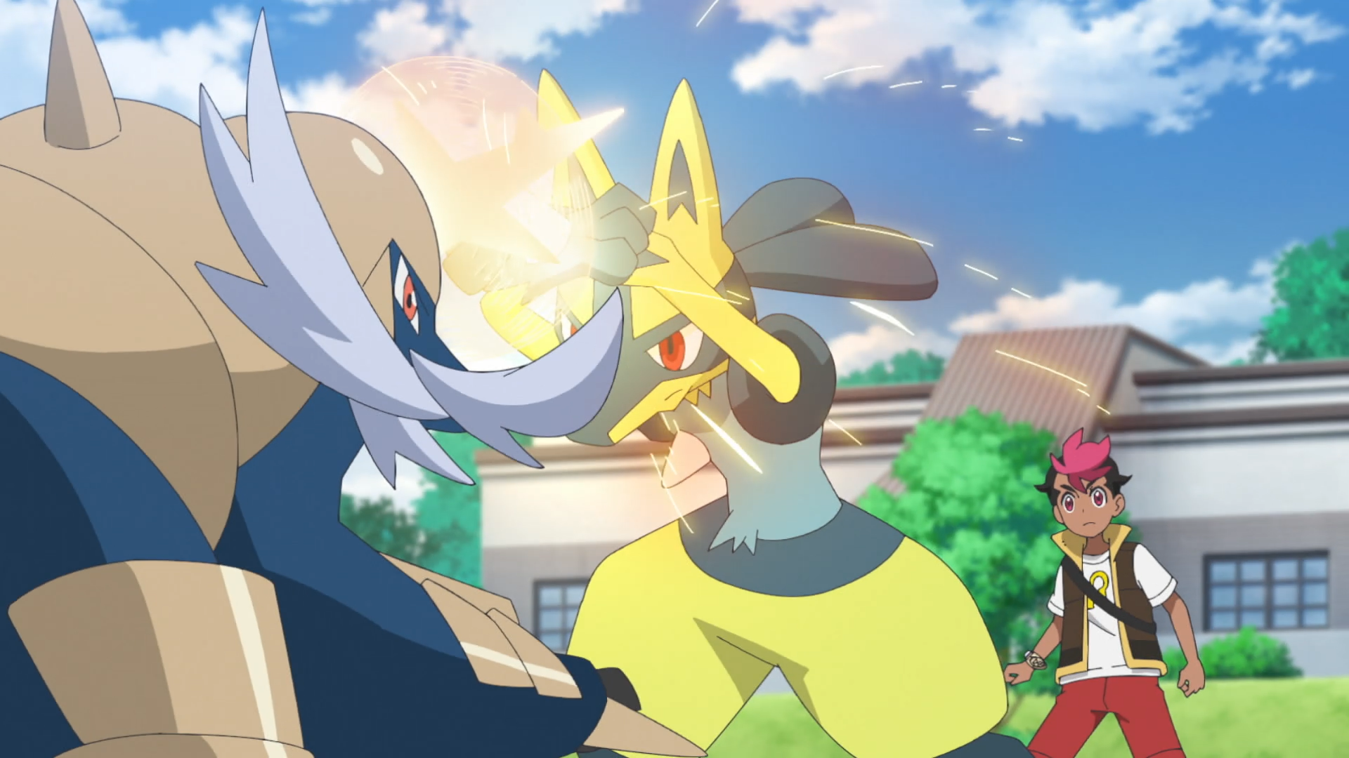 Lucario kontra Samurott w nowych odcinkach