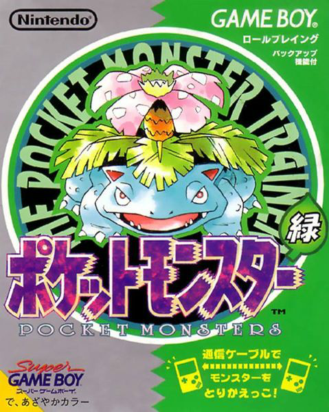 Okładka Pokemon Green