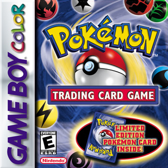 Okładka Pokemon Trading Card Game na Game Boy Color