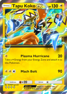 PTCG Pocket Extradimensional Crisis — Tapu Koko ex