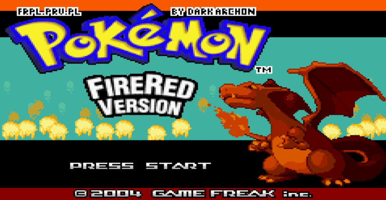 Pokemon FireRed PL w wersji Dark Archona to absolutny klasyczek spolszczeń