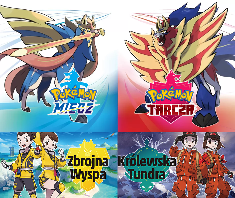 Pokemon Miecz i Tarcza + DLC też są tłumaczone na polski