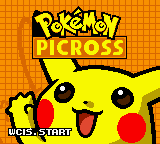 Pokemon Picross PL — ekran startowy