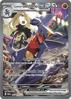 Scarlet & Violet — Destined Rivals Cynthia's Garchomp ex