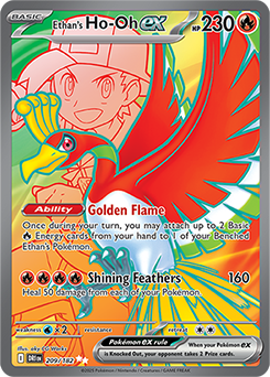 Scarlet & Violet — Destined Rivals Ethan's Ho-Oh ex