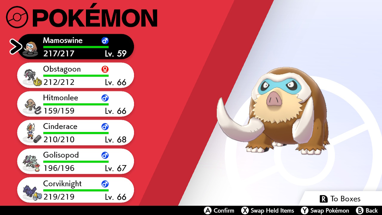 Takie Pokemony miałem w Pokemon Sword