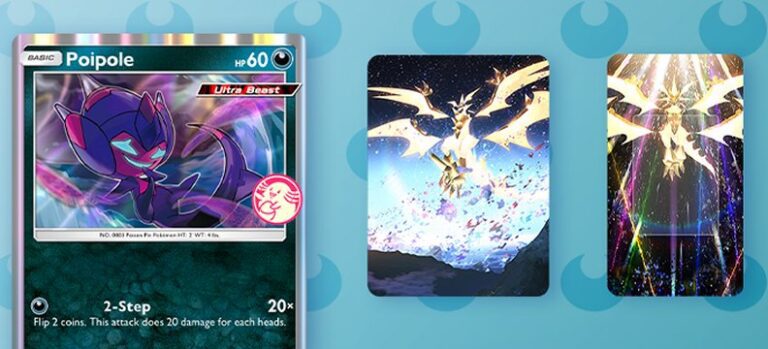 Stufful i Poipole w Wonder Pick PTCG Pocket