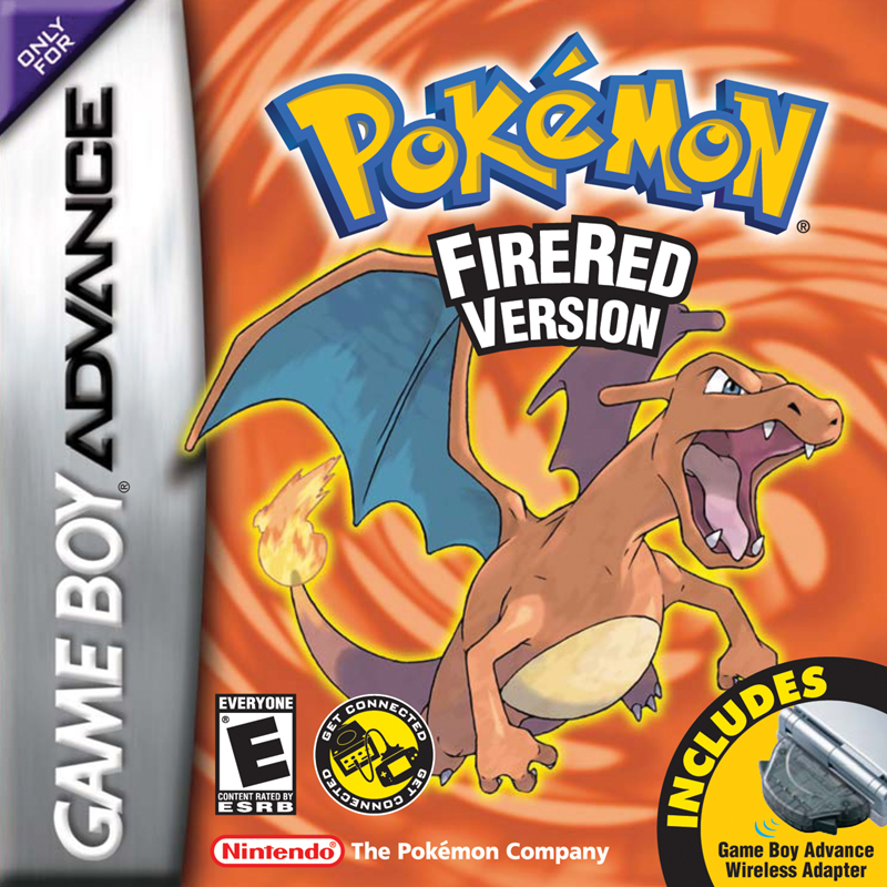 Okładka Pokemon FireRed