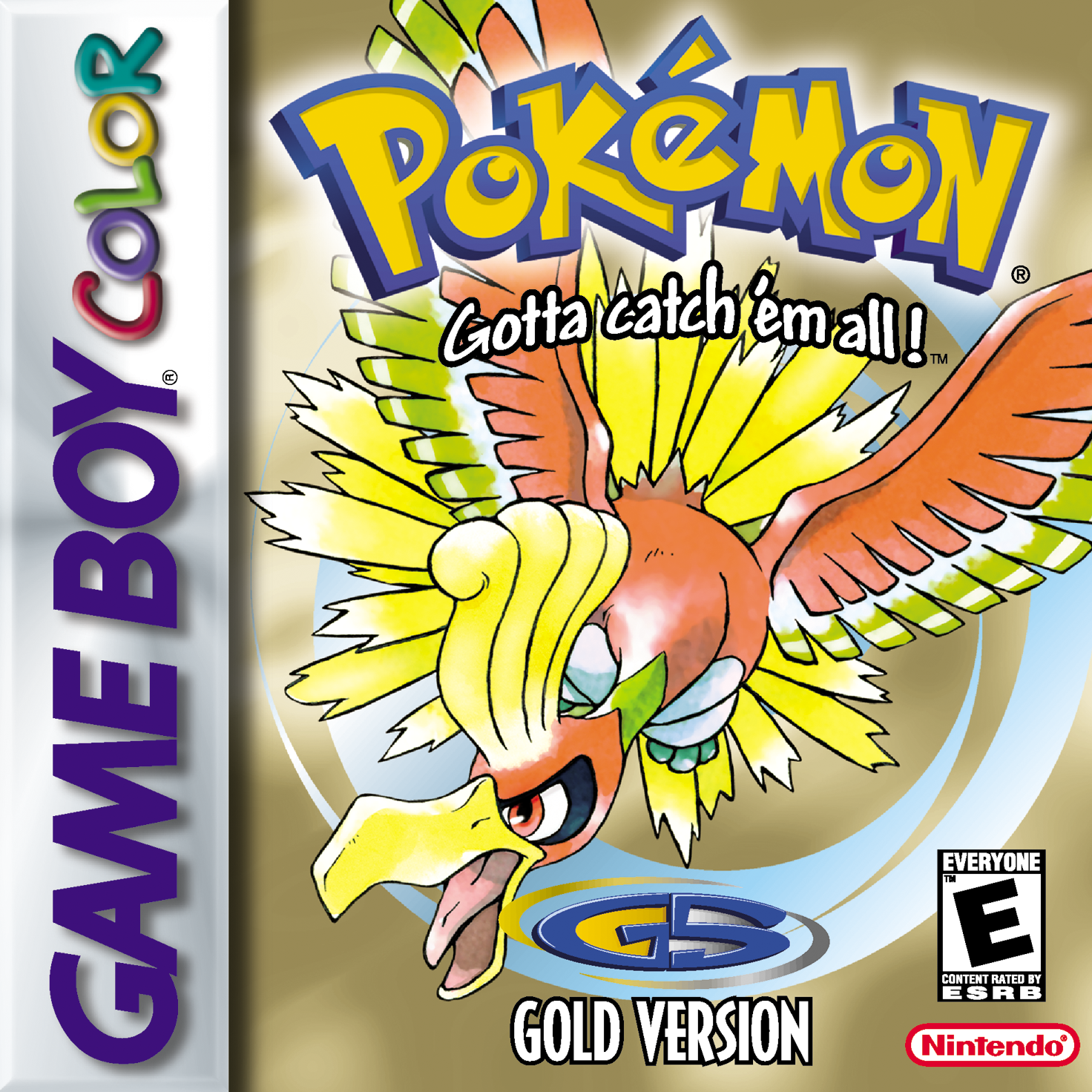 Okładka Pokemon Gold