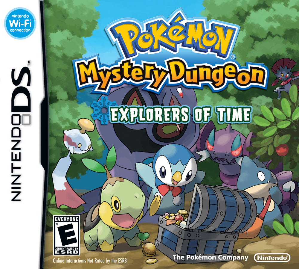 Okładka Pokemon Mystery Dungeon: Explorers Of Time