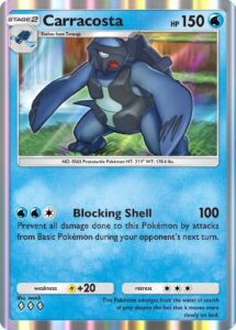 Pokemon TCG Pocket Mega Rising — Carracosta