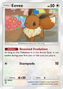 Pokemon TCG Pocket Mega Rising — Eevee