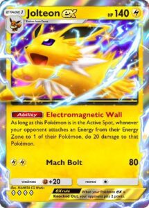 Pokemon TCG Pocket Mega Rising — Jolteon ex