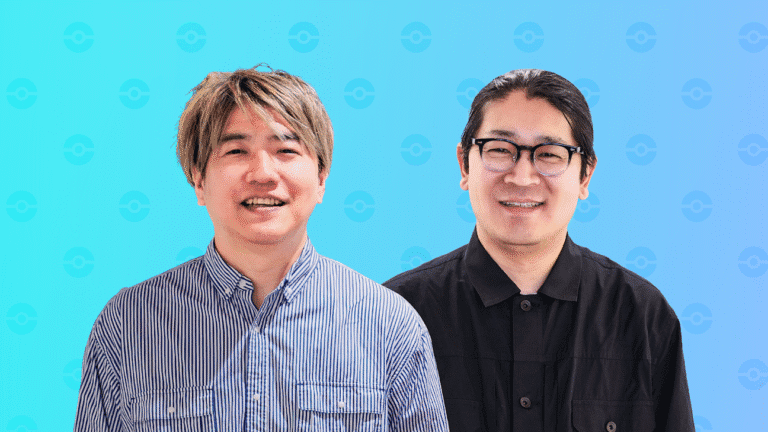 Ryo Tsujikawa i Satoru Nagaya, twórcy Pokemon TCG Pocket. Źródło Google Play
