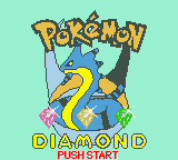 Ekran startowy domniemanego Pokemon Diamond, który niektórzy z nas widzieli