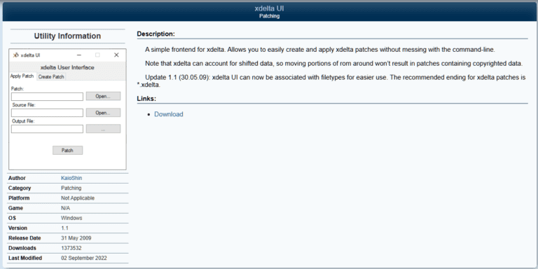 Jak wgrać łatkę .xdelta spolszczenia lub romhacku do&nbsp;ROM-a?
