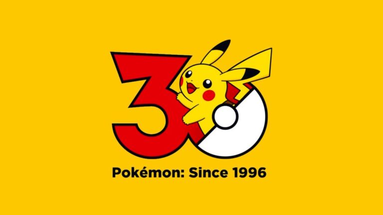 Logo 30-lecia Pokemonów