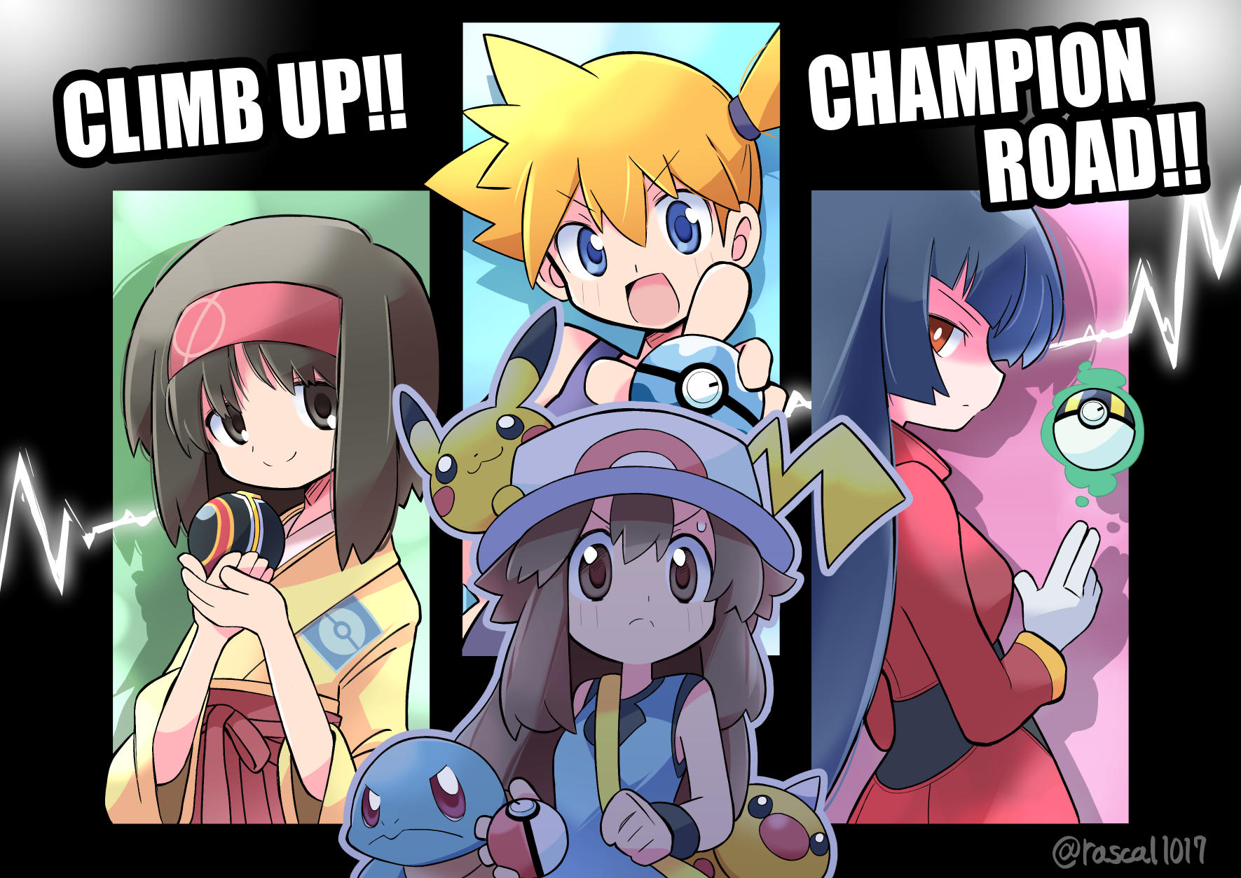 Sponsorkami rozmyślań noworoczno-pokettańskich 2025/26 są Leaf, Erika, Misty i Sabrina