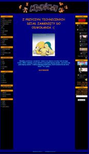 Layout MPokemona, najstarszy w tekście