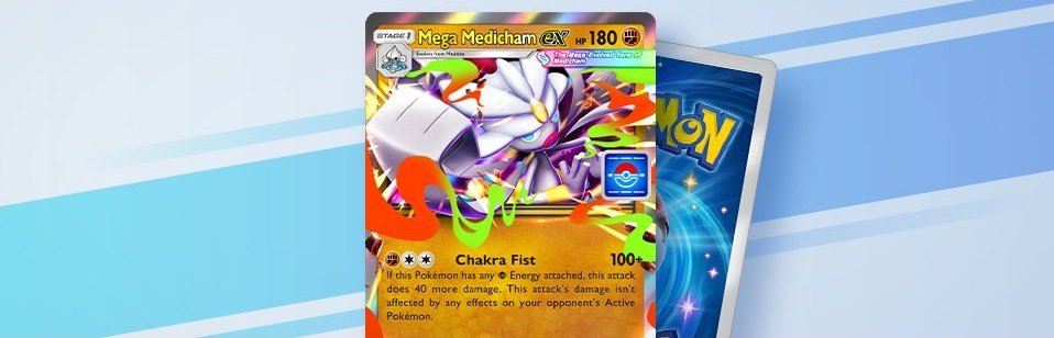 Pokemon TCG Pocket Mega Medicham ex w drop evencie