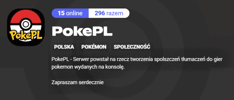 PokePL gromadzi polskich tłumaczy gier Pokemon