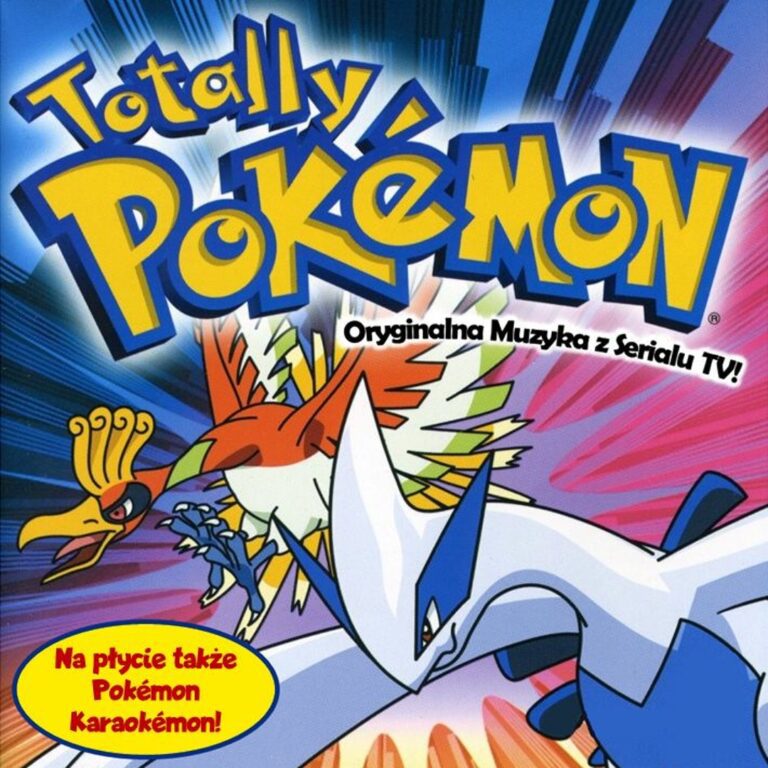 Polski projekt okładki płyty Totally Pokemon PL