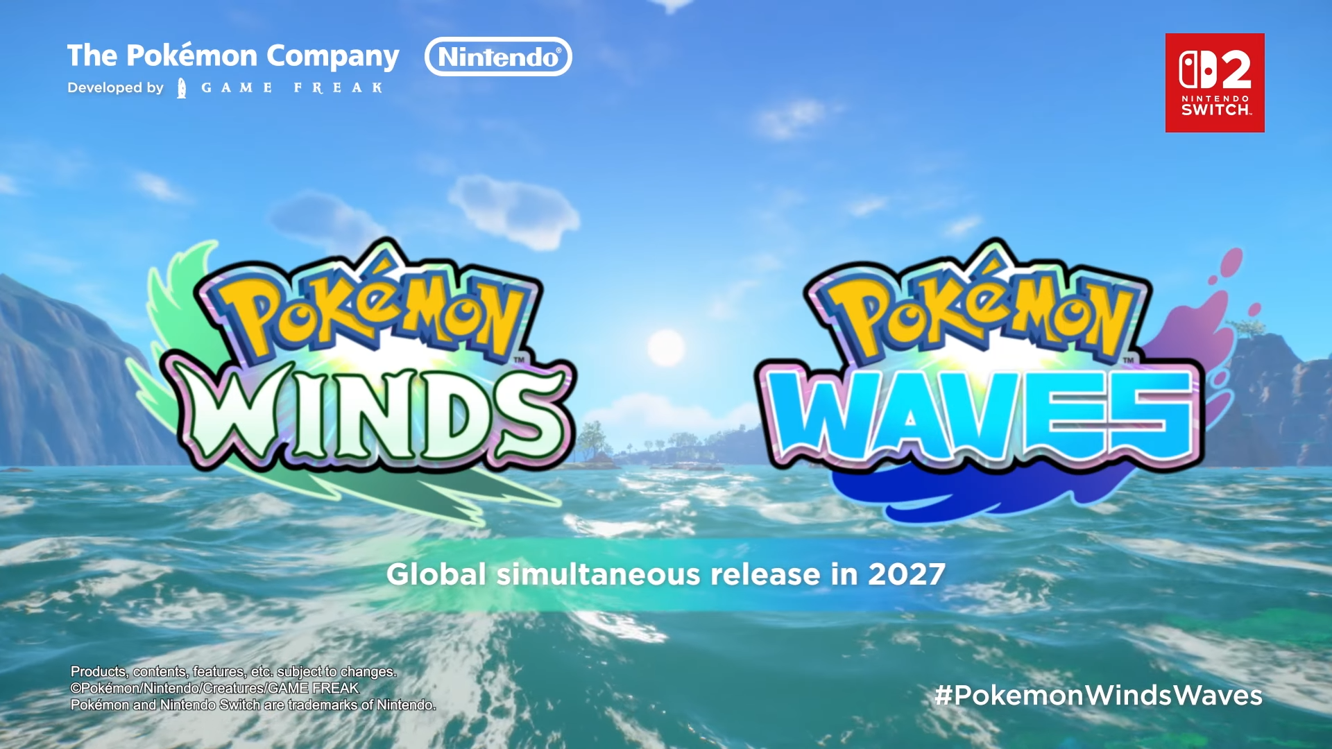Premiera Pokemon Winds i Waves dopiero w 2027 roku