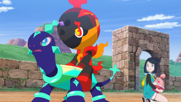 Pokemon Horyzonty odc. 102: Rycerz w ruinach