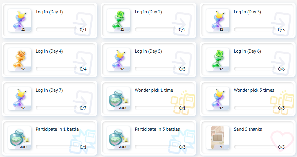 Tydzień specjalny w Pokemon TCG Pocket: 7-14 marca 2026 r. — grafika z misjami