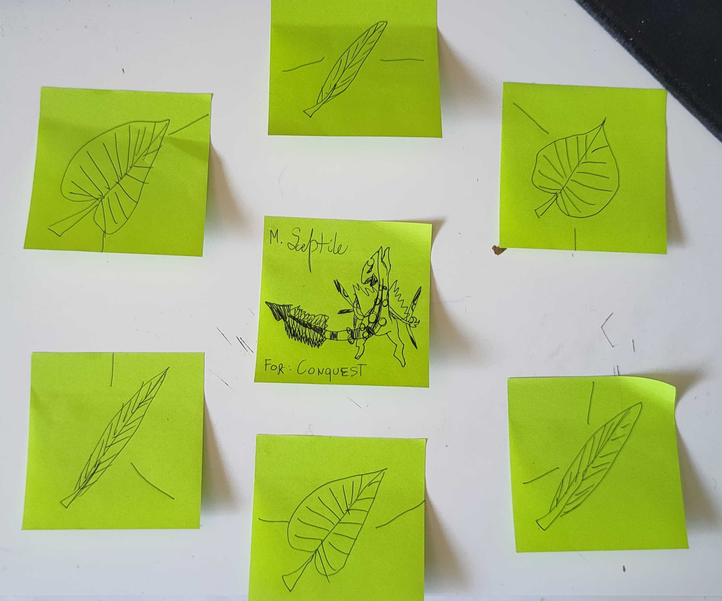 Magiczny krąg mający przywołać potężnego Sceptile'a