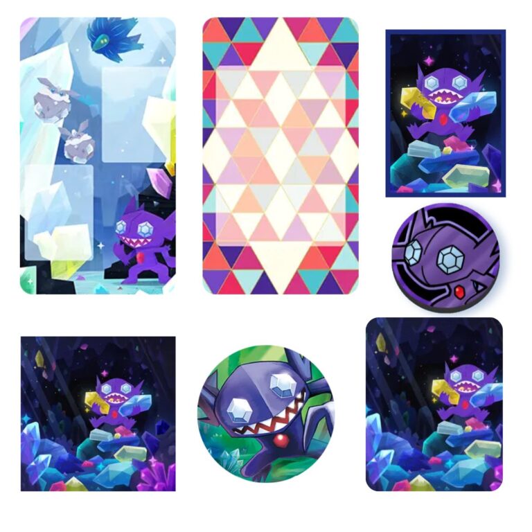 PTCG Pocket — akcesoria z Sableyem