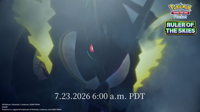 Teaser setu B4 Pokemon TCG Pocket: Ruler of The Skies