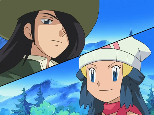 W czwartym odcinku Pokemon Diament i Perła Dawn znajduje rywala