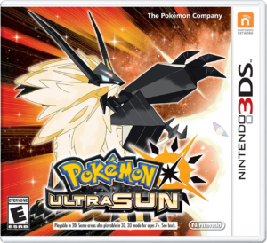 Pokemon Ultra Sun — okładka